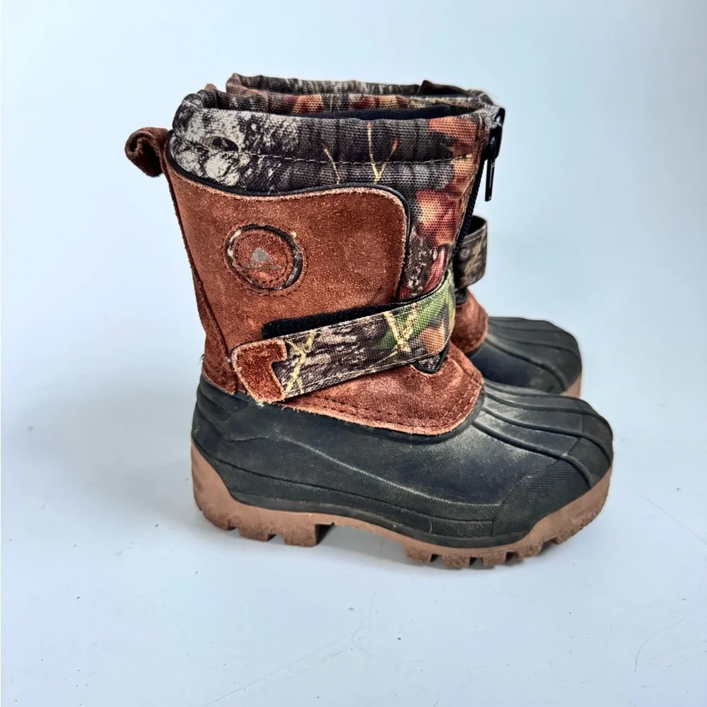 Ozark Trail Insulated Waterproof Winter Boots Toddler Size 8